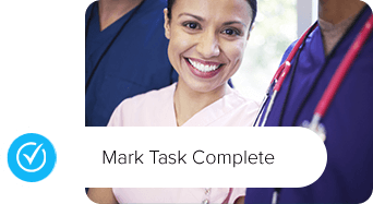 mark task complete