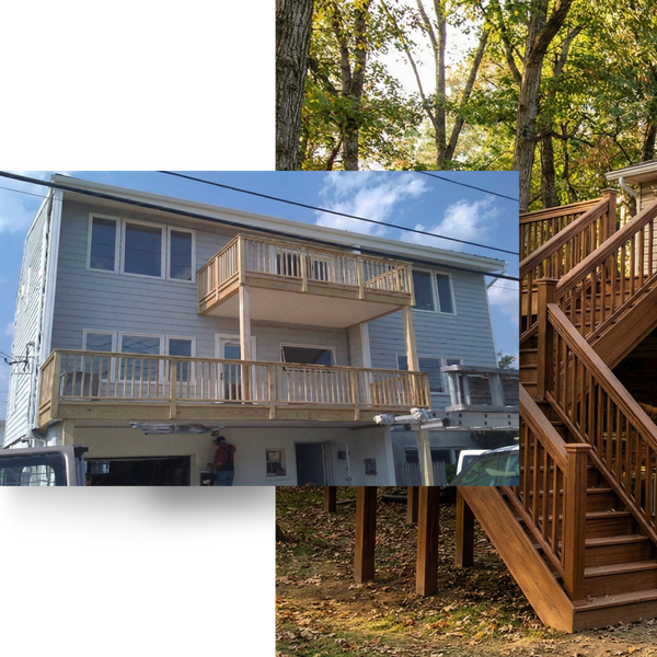 Renewed deck projects