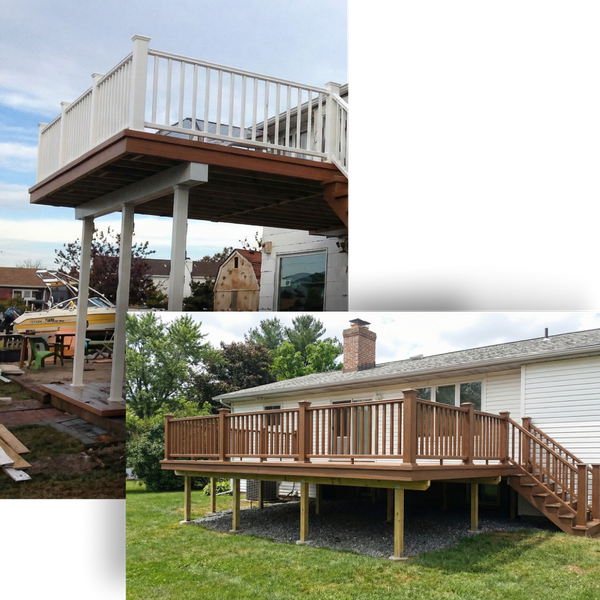 Renewed deck projects