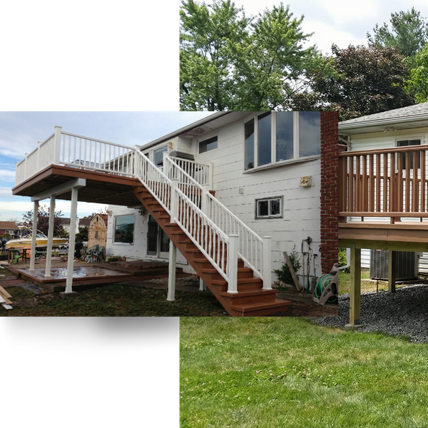 Completed deck project