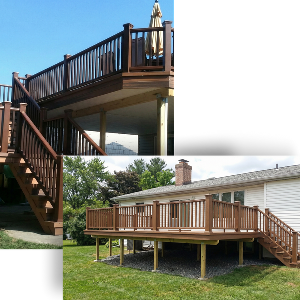Completed deck projects