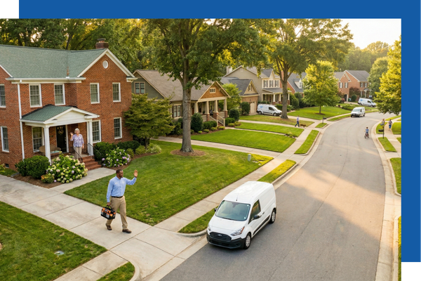 Service van in North Carolina