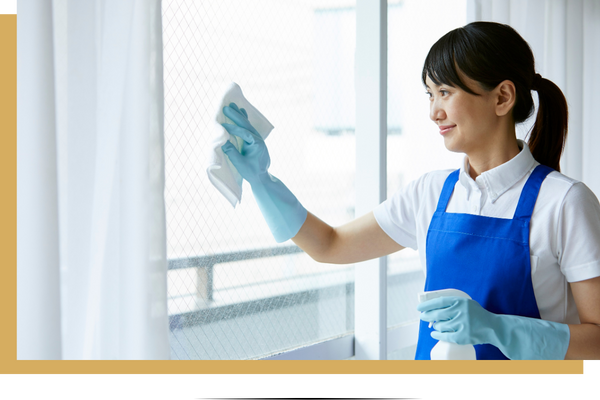 Cleaning a window