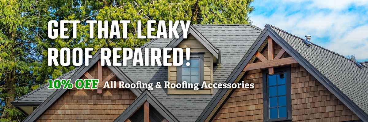 Get That Leaky Roof Repaired!