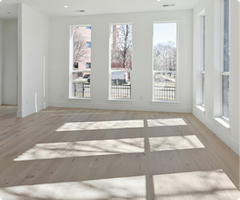 light floors in front of windows