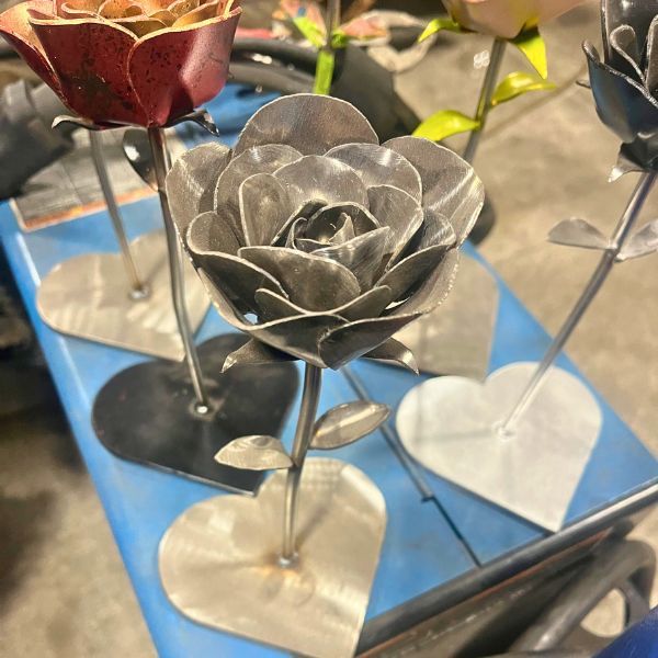 rose art fabricated by Imagination Fabrication rose art fabricated by Imagination Fabrication