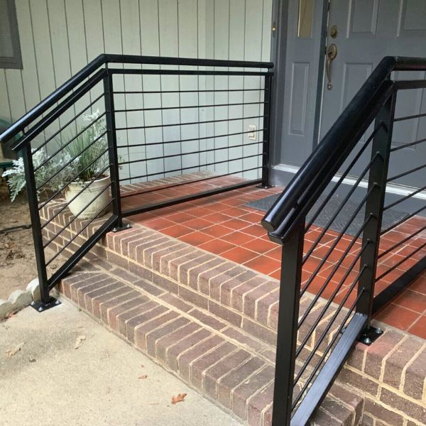stair handrail fabricated by Imagination Fabrication stair handrail fabricated by Imagination Fabrication
