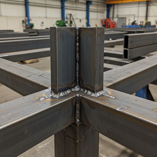 completed welded joint