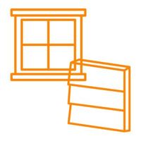 windows and siding icon