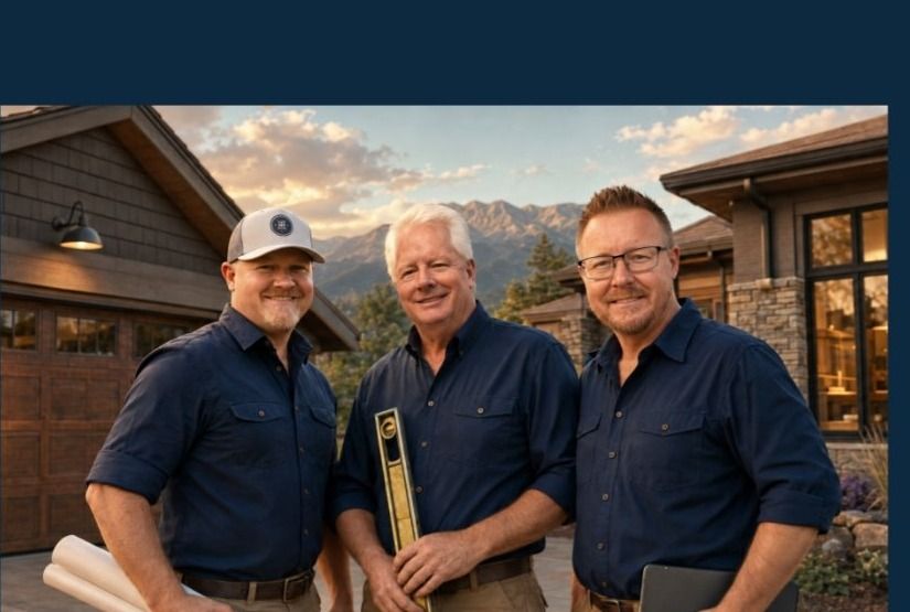 The Wes-Tec Builders team — Jeff, Steve, and Nick