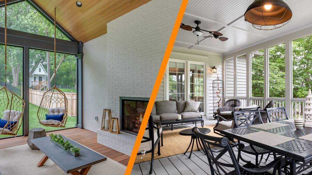 sunroom vs. patio