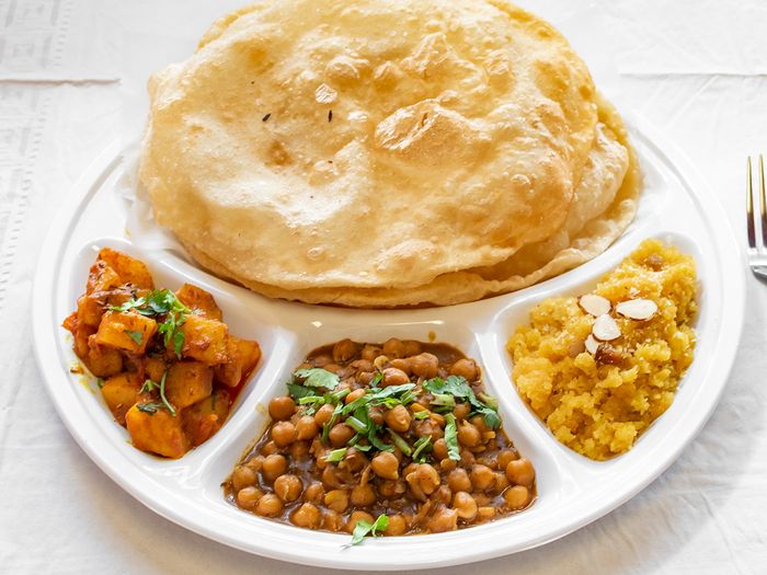 Traditional Indian Breakfast