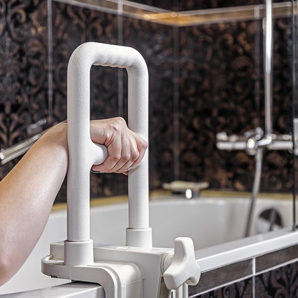 assisted bath tub handles