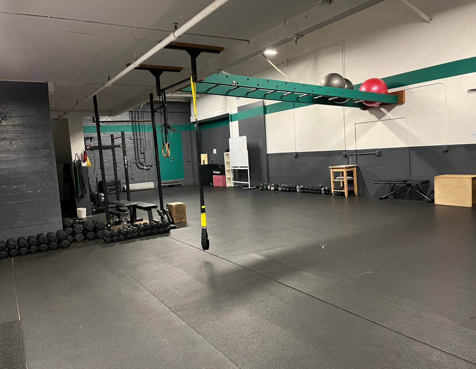 Photo of the gym space