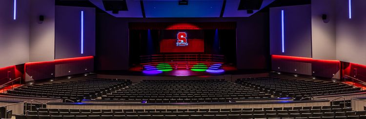 interior of auditorium