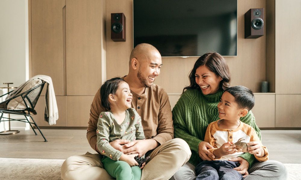 family with children