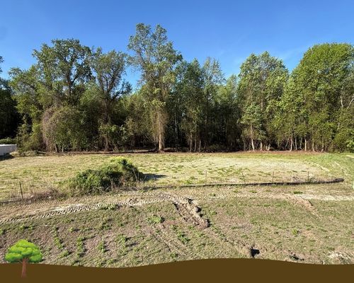 Professionally cleared land