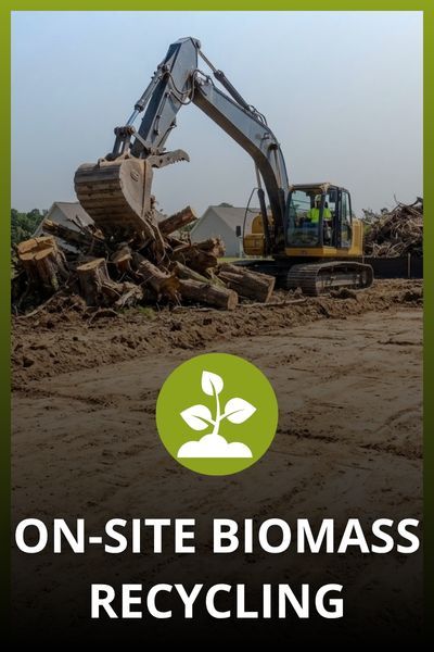 On-site Biomass Recycling