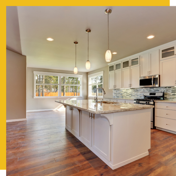 A remodeled kitchen