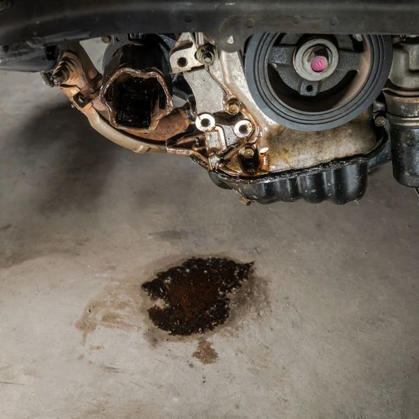 oil leak below car