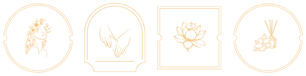 Badge 1: Woman Owned and Operated  Badge 2: Peaceful and Invite Environment  Badge 3: Personalized Services Badge  4: Offering Corporate Massage