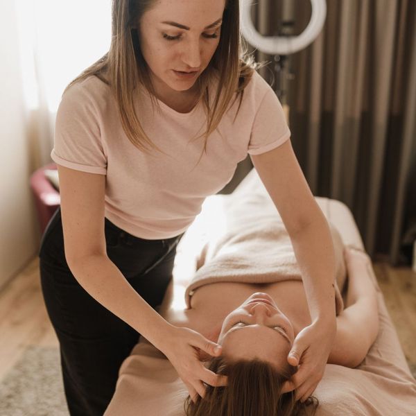 A head massage