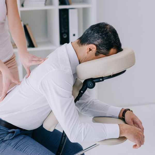 Corporate chair massage