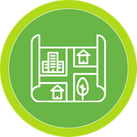 landscape plan icon