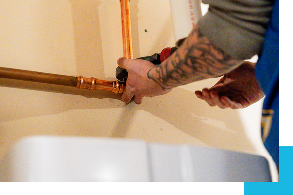 working on piping working on piping