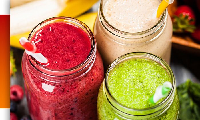 smoothies jars