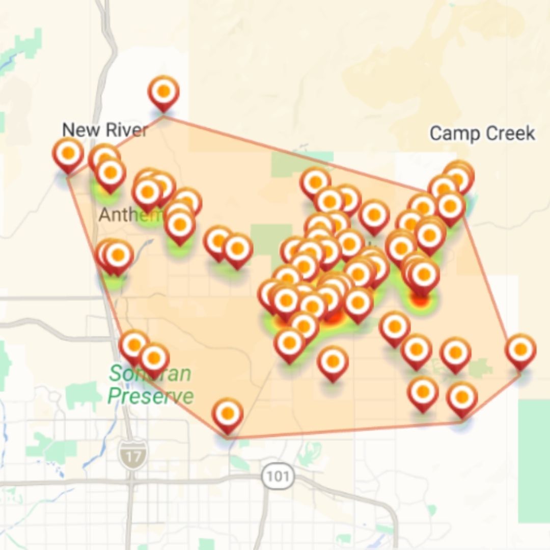 service area map