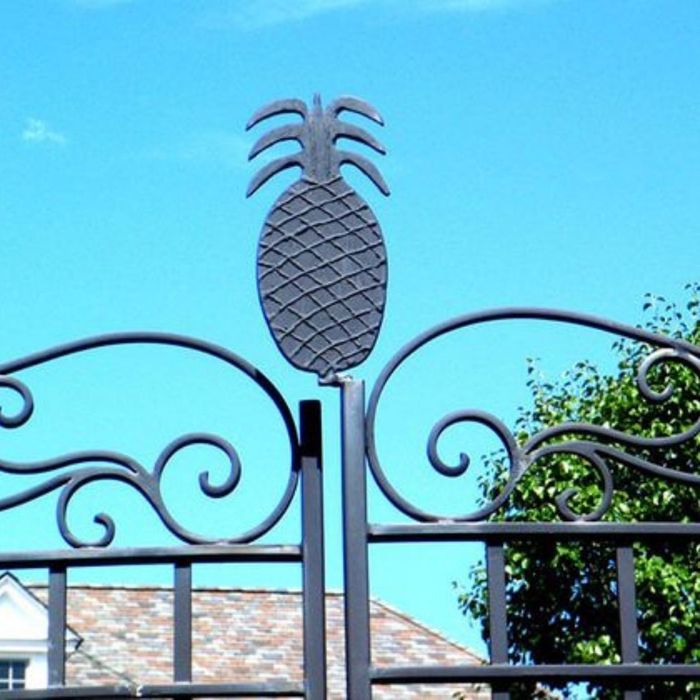 a pineapple design on a gate Why Choosing a Local Gate Contractor Matters for Your Next Project (3).jpg