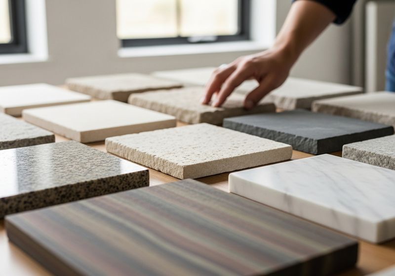 Selection of Stone and Tile Samples