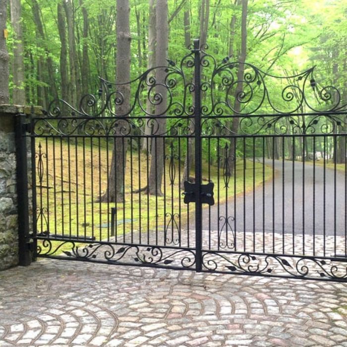 an entrance gate with ornate designs Why Choosing a Local Gate Contractor Matters for Your Next Project.jpg