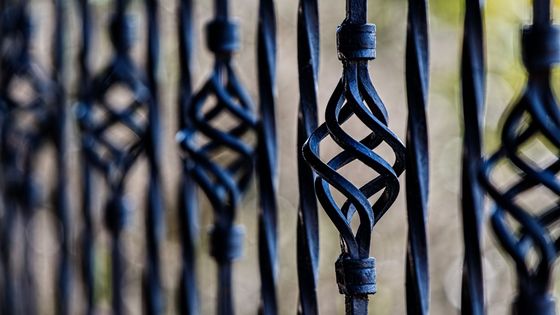 iron gate details