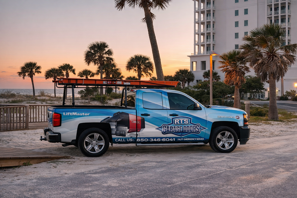 RTS Garage Doors truck at sunset.png