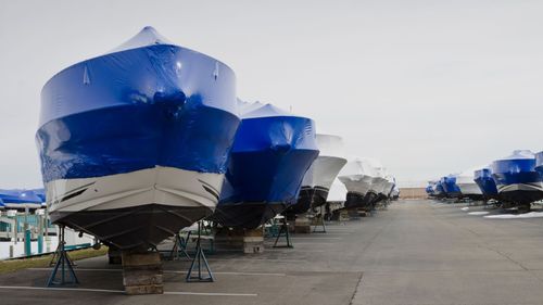 boats in storage