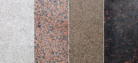 Granite samples