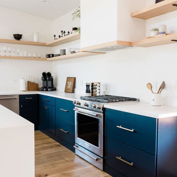 blue cabinets 