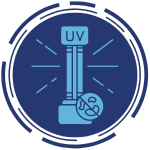UV sanitation icon