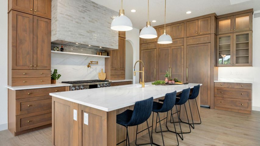 luxury kitchen with wood cabinets luxury kitchen with wood cabinets