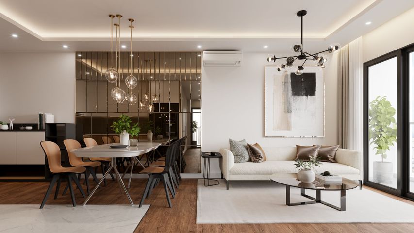 high-end open living space high-end open living space