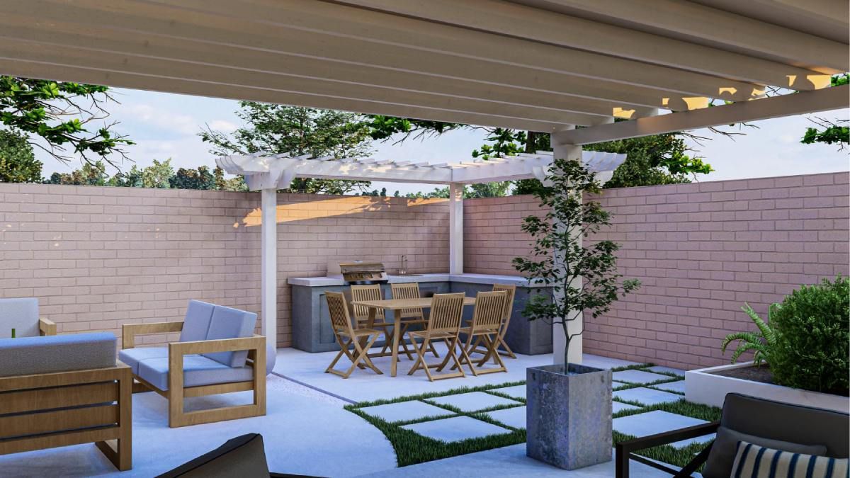 Retractable pergolas