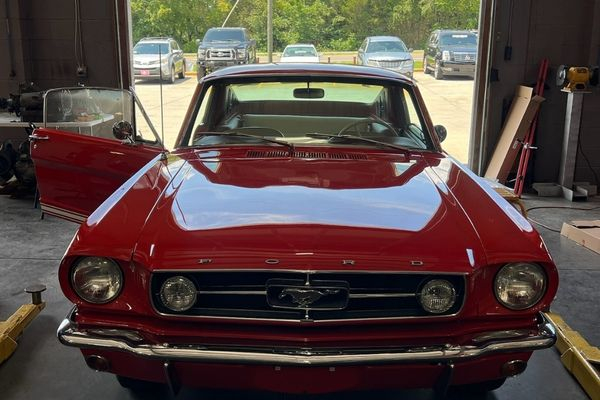 Upgraded red Ford Upgraded red Ford