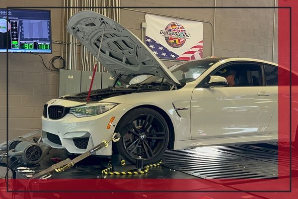 Car getting dyno testing