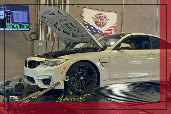 Car getting dyno testing