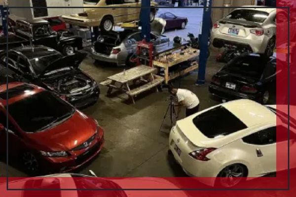 inside of Next Level Performance & Dyno