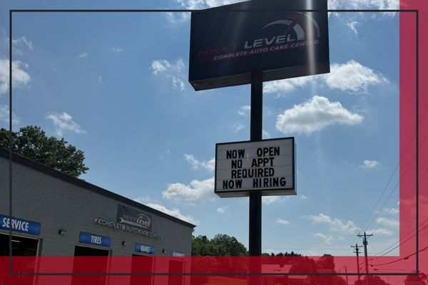 Next Level Performance & Dyno sign