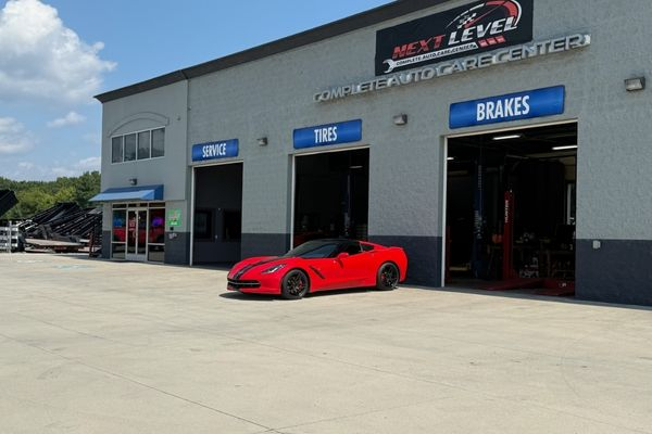 Repaired car outside of Next Level Performance & Dyno Repaired car outside of Next Level Performance & Dyno