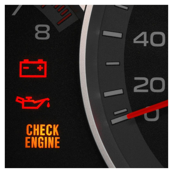 check engine light on 